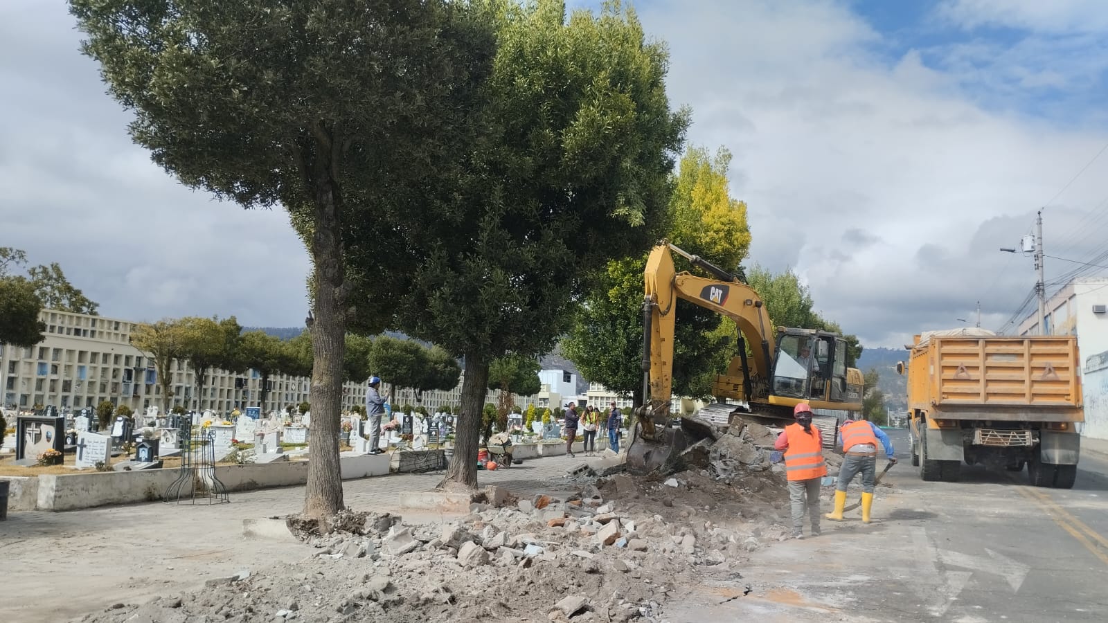 Boulevard de las Ánimas transformará el entorno del Cementerio de Riobamba